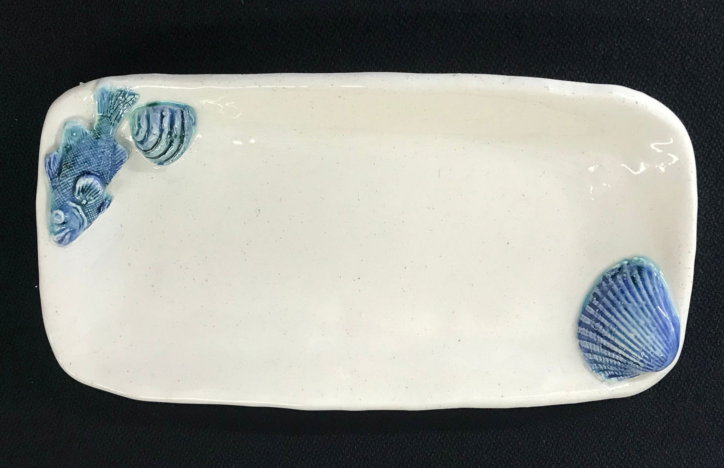 Ceramic Dish - Fish & Shells