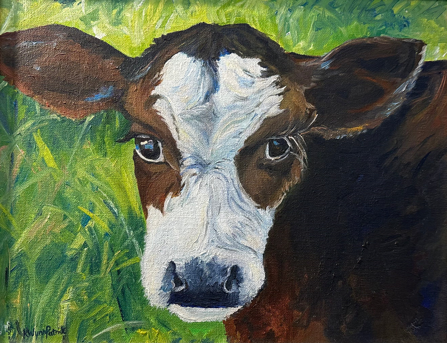 Brown cow