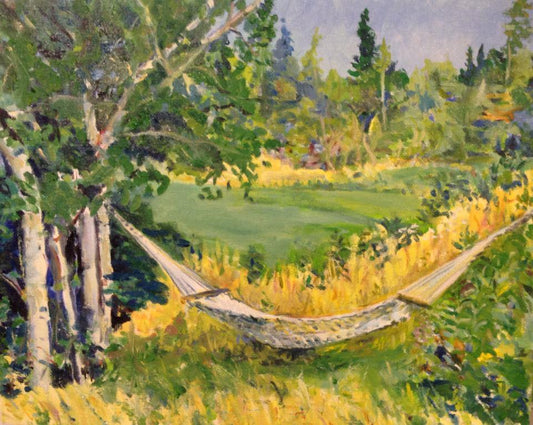 Yellow hammock